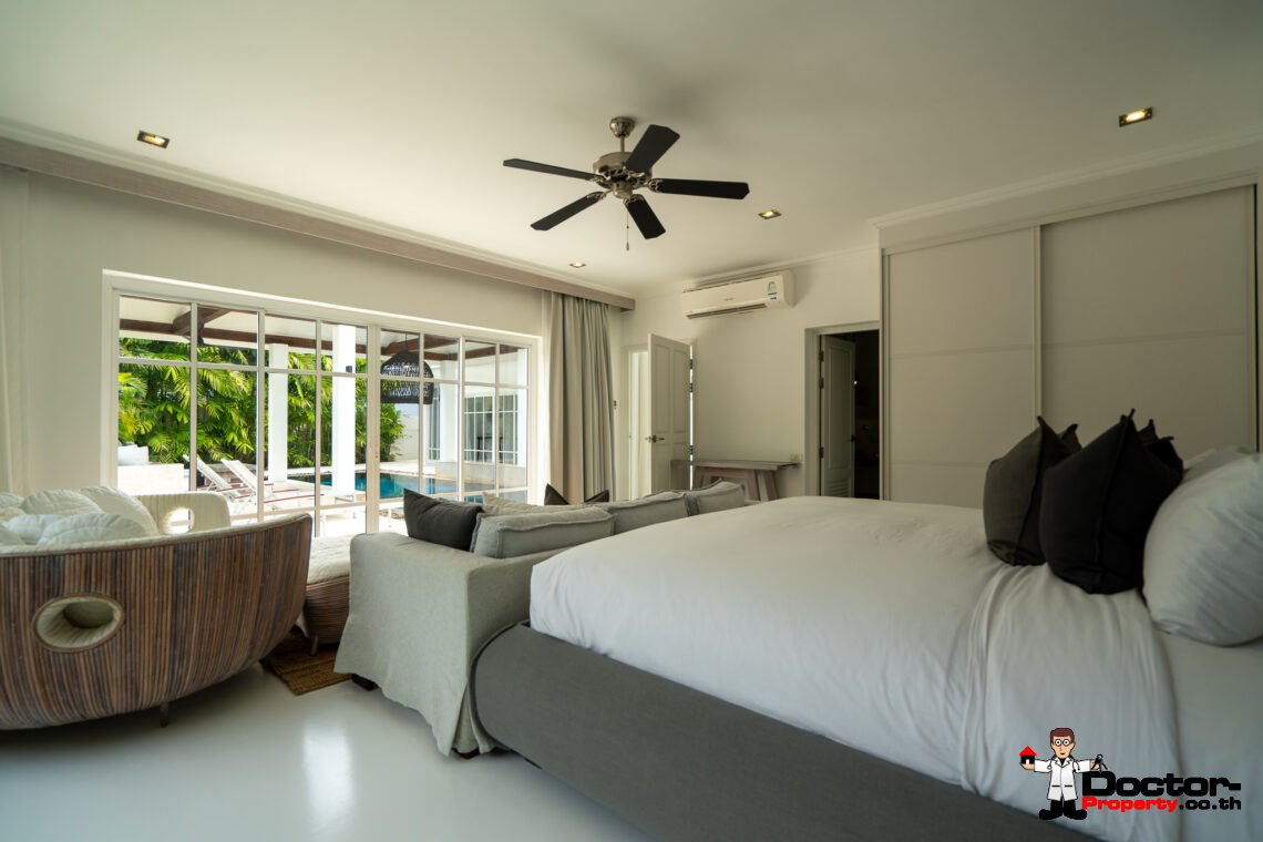 Elegant 6 Bedroom Pool Villa in Lamai, Koh Samui – For Sale